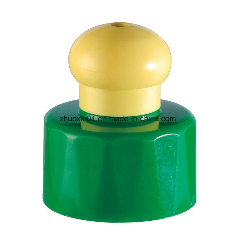 Plastic Pull Push Cap