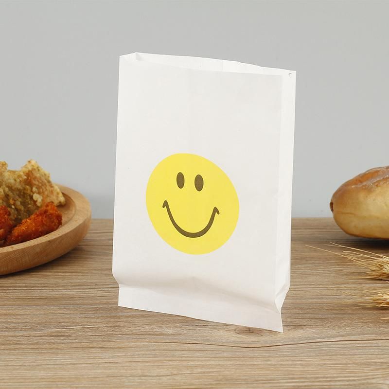 Grease Proof Paper Bag Leisure Food Street Snack Packing Bag