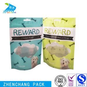 Customized China Manufacture Pet Dog Cat Food Stand up Pouch Plasitc Package