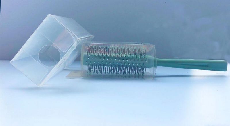 Customized Clear Plastic Box Folding Packaging For Comb