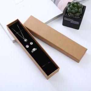 Kraft Paper Heaven and Earth Cover Gift Box High-End Necklace Ring Set Box Watch Box