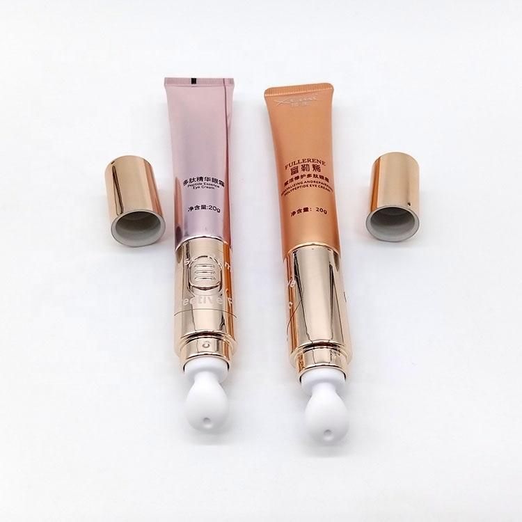 Eye Cream Tube with Electric Massage Applicator for Eyes Packaging