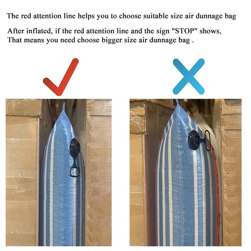 Fast Inflation AAR Verified PP Woven Dunnage Air Bag