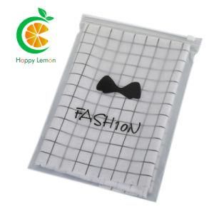 Custom PE Transparent/ Matte/Matt for Clothing Stand up with Spout Zip Lock Plastic Bag