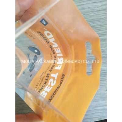 Moisture-Proof Stand up Dog/Cat/Fish/Food Packaging Bag with Zipper and Clear Window