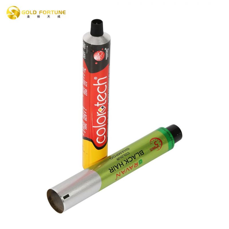 Hot-Selling Metal Tube Packaging Hair Cream Aluminum Tube Manufacturer