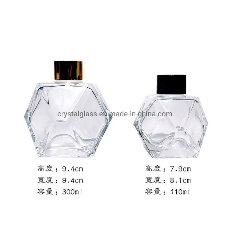 100ml Round Shape Diffuser Aroma Glass Bottle for Home Decoration