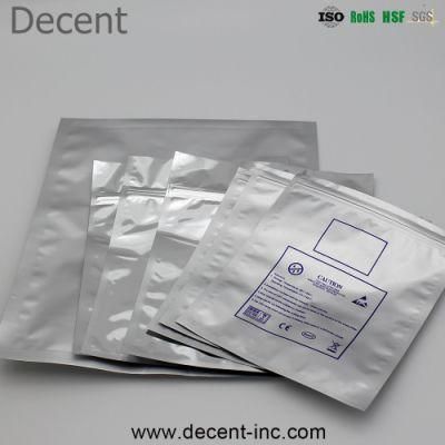Decent Aluminum Foil Plastic Zipper Packing Bag for LED Light Strip/PCB Board Packing Bag/IC Vacuum Packaging Bag