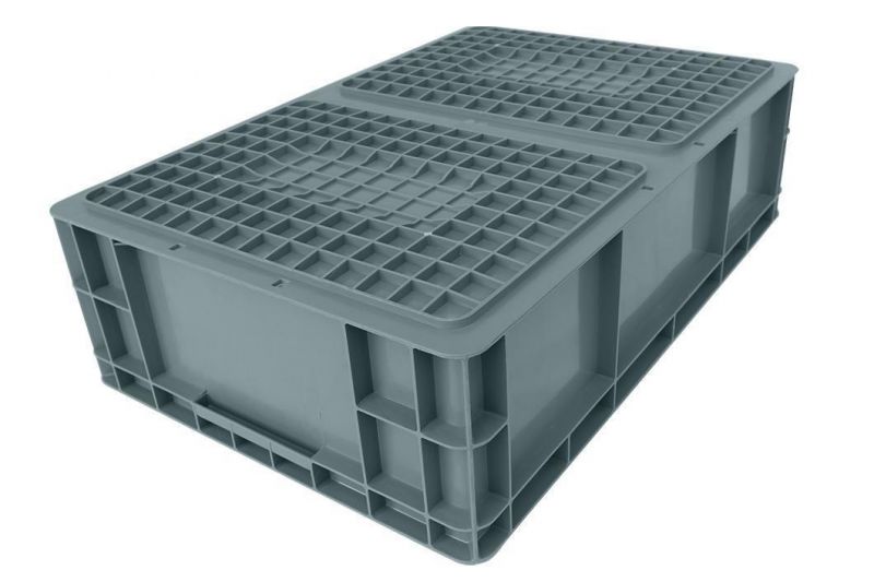 EU4616 EU Standard Plastic Turnover Box/Crate Industrial Plastic Turnover Logistics Box for Storage