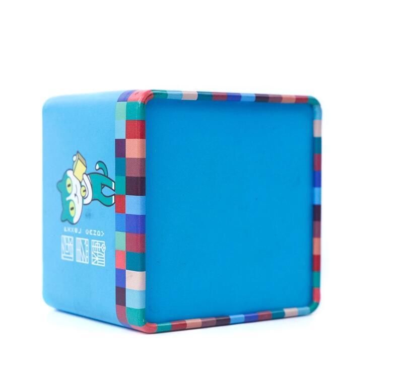 China Factory Sale Square Colorful Tin Box Package Gift Tin Can
