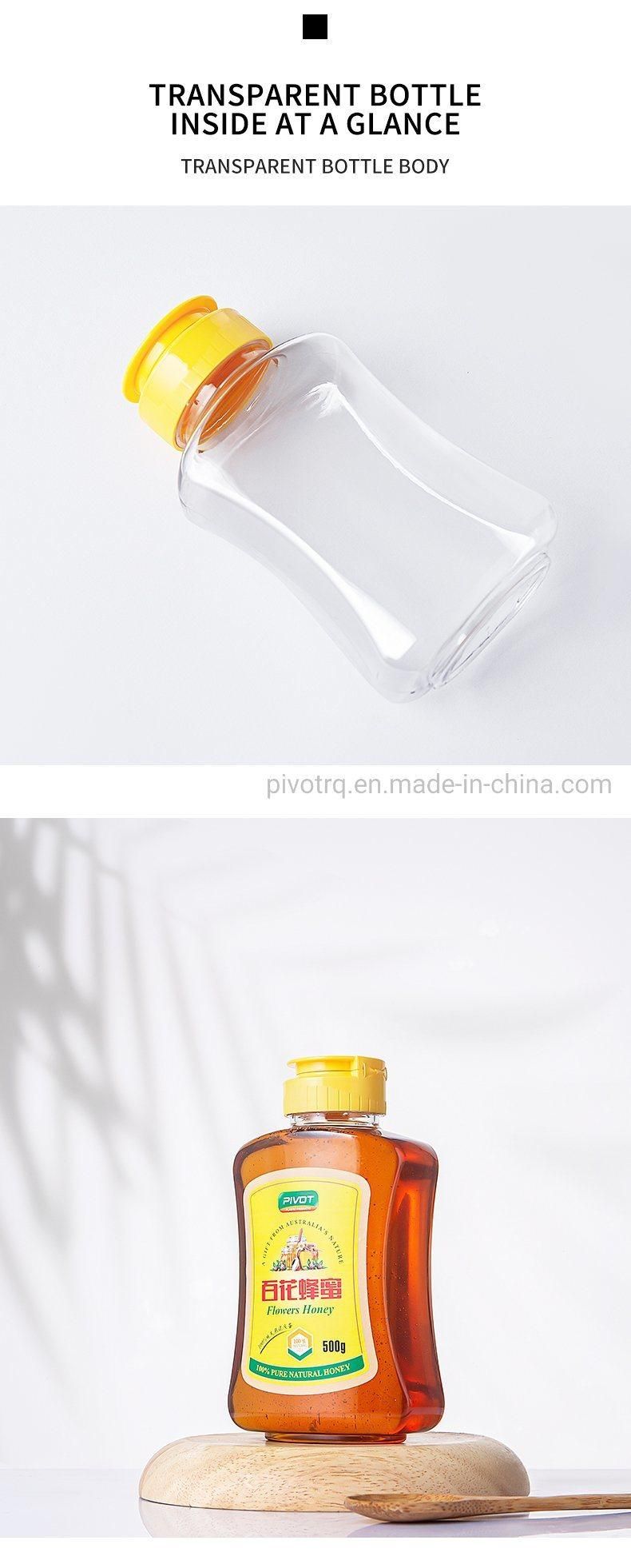 250g Plastic Bottle Empty Jar for Honey with 250g 500g Sizes