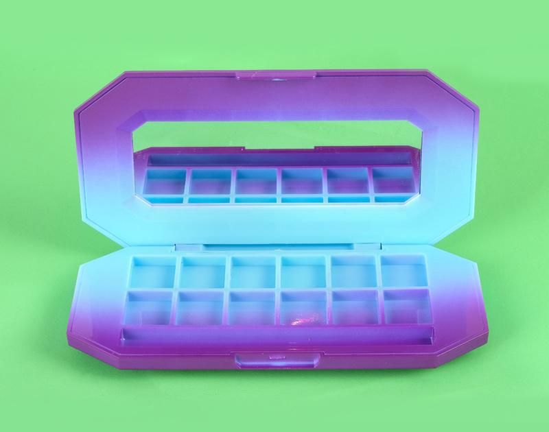 Low Price Beauty Cosmetics 12 Hole 6 Hole Luxury Eyelash Eyeshadow Makeup Palette Packaging Gift Custom