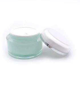 China Factory Customized Color 50g Acrylic Cream Jar Cosmetic Eye Cream Jar