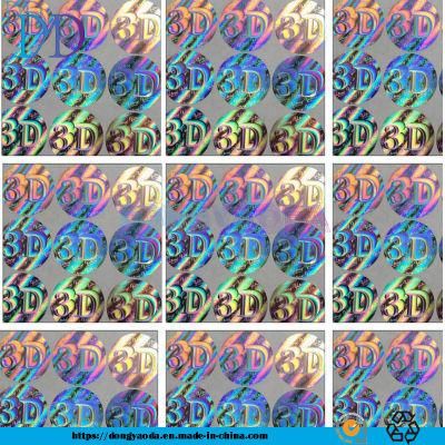2022 Custom Order Waterproof Warranty Custom Adhesive Hologram Sticker