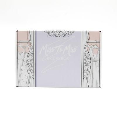 Luxury Design Corrugated Carton Box for Garment Packaging