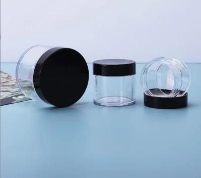 0.5oz 1oz 2oz PS Transparent Color Cosmetic Packaging Container for Body Cream
