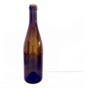 Red Wine 750 Ml Brown Glass Wine Bottle