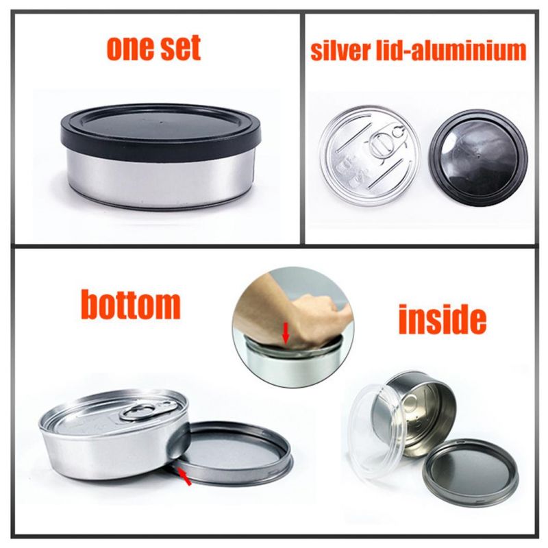 China Manufacture Press It in High Grade Empty Tuna Tin Cans for Weed