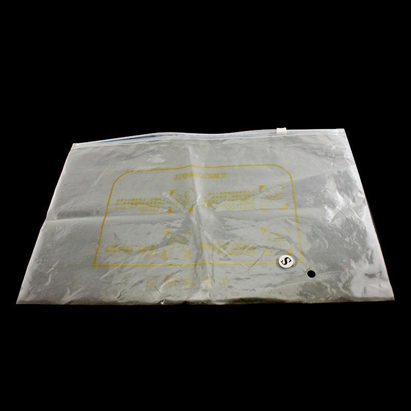 Customized Underwear Packaging Printed EVA Zip Bag