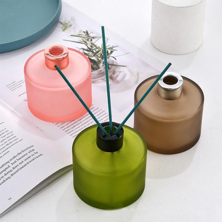 Custom Logo Luxury Fragrance Reed 200ml Square Diffuser Glass Bottle for Fragrance
