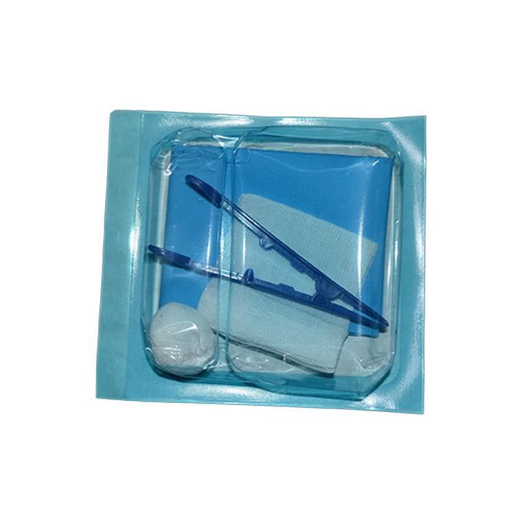 Pet/PVC/PP Customized Blister Tray Dressing Set Tray