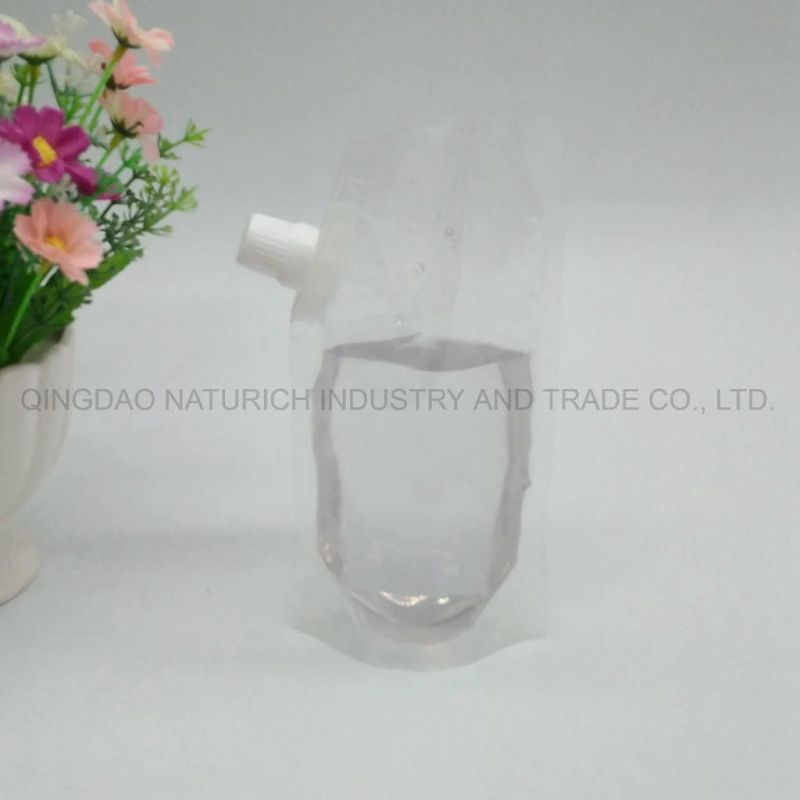 Hand Sanitizer Packaging Bag Plastic Liquid Stand up Hand Wash Spout Pouch