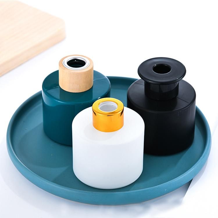 Custom Logo Luxury Fragrance Reed 200ml Square Diffuser Glass Bottle for Fragrance