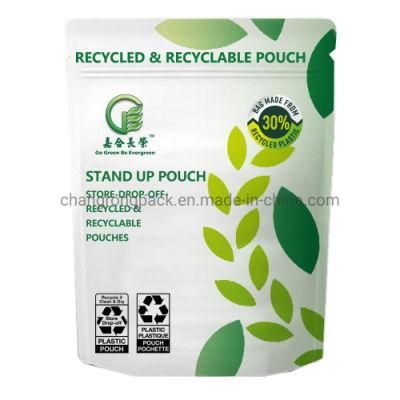 Customized Size and Printing Microwavable Food Flexible Pouch Stand up Doypack Eco Friendly Plastic Packaging Bag