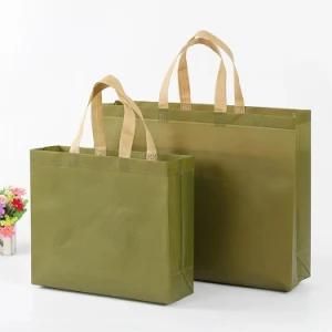 Wholesale Custom Logo Printed Recycle PP Laminated Non Woven Tote Shopping Bags