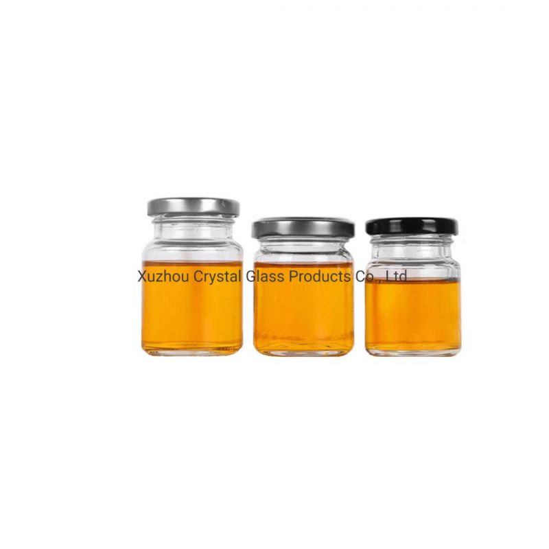 Small 75ml Baby Food Marmalade Honey Glass Jam Containers