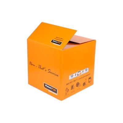 Black Color Shipping Mailing Packing Box with Matt Lamination
