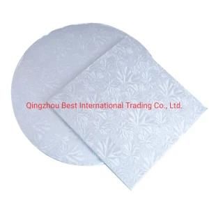 1/2 Inch Thick Foil Wrapped Cake Board Corrugated Cake Board