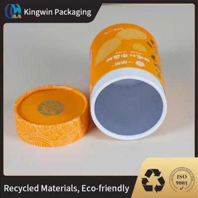 Customized Loose Tea Packaging Candy/Chocolate/Cookie Metal Lid Airtight Food-Grade Packaging
