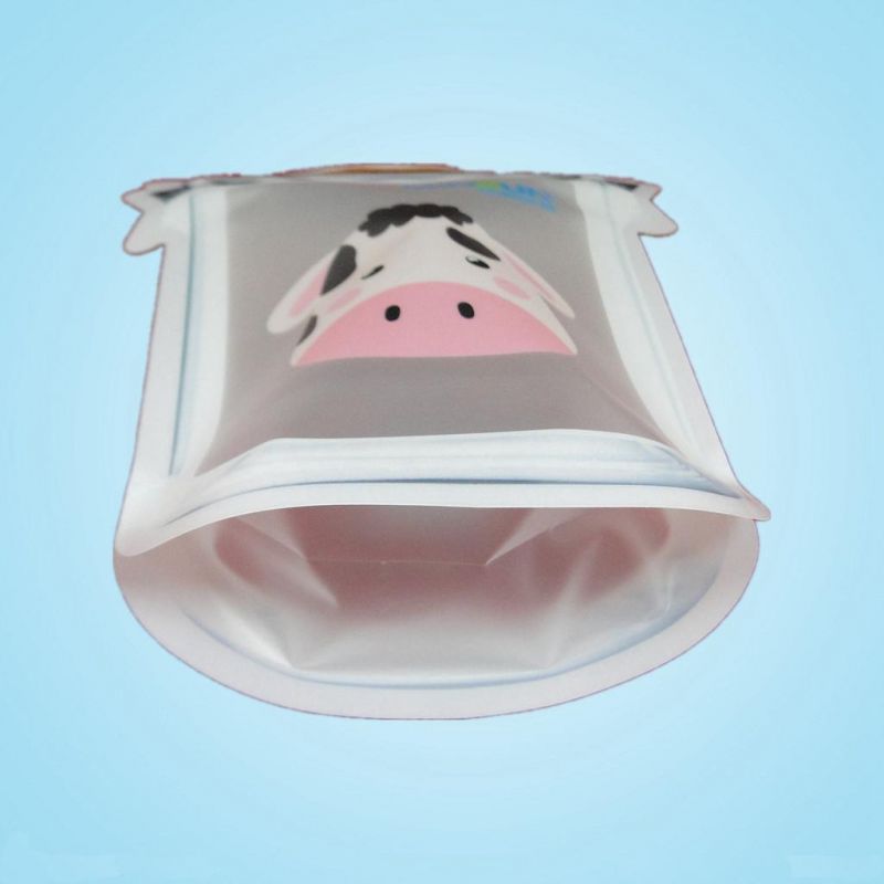 Hot Sale Plastic Bottle Shaped Packaging Pouch for Juice Food