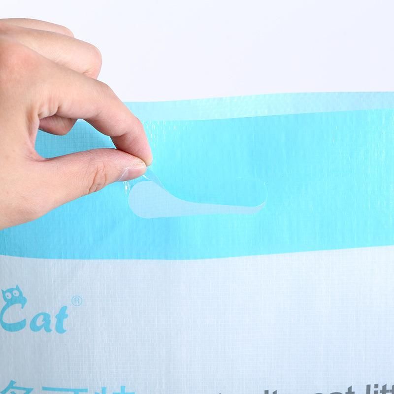 China Factory Package Bag for Silica Gel Cat Litter for Wholesale 20 Kg with Custom Design