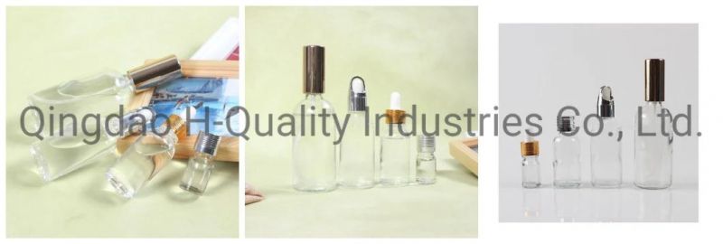 Clear Essential Oil Glass Bottle