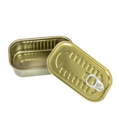 Club Can Empty Sardine Fish Can for Fish Canning