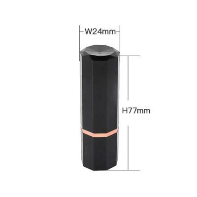 Factory Supply Price Fancy Black Lipstick Tube Packaging Design Lipstick Packaging for Lipstick