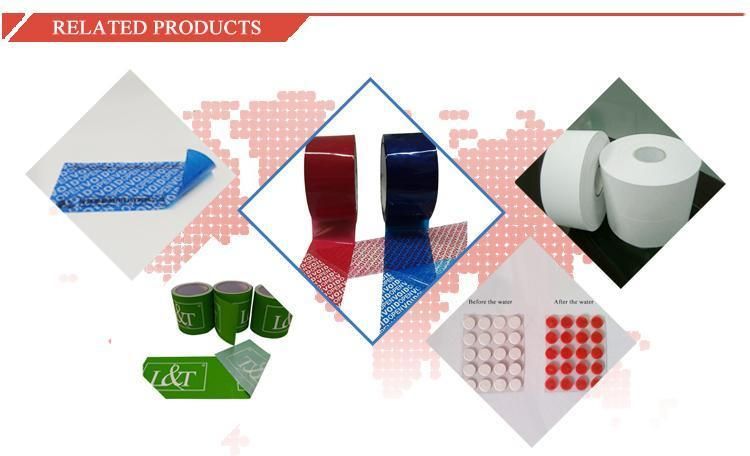 Amazon Custom Logo Packaging Color Logo Printing Security Tape for Box Packing