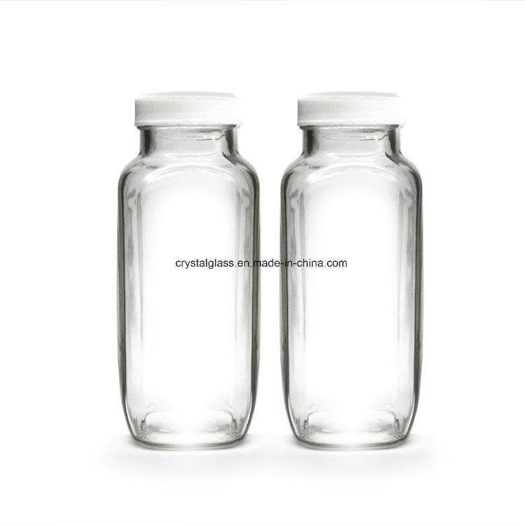 Clear French Square Beverage Glass Packing