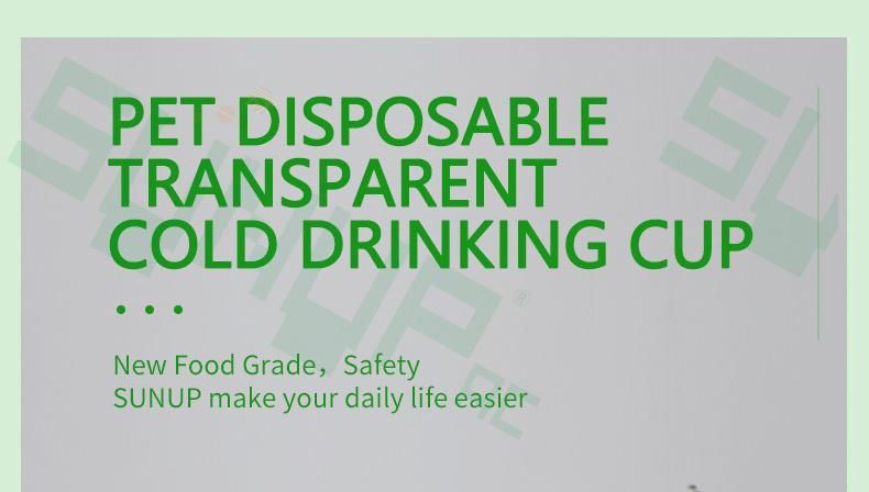 1000ml 32oz Big Capacity 107 Diameter Popular Drinking Cup Pet Custom Print high Quality Facoty Price