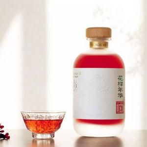 500ml Nice Design High Clear Glass Wine Bottle
