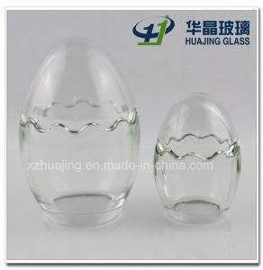 60ml 100ml Egg Shape Pudding Glass Jar