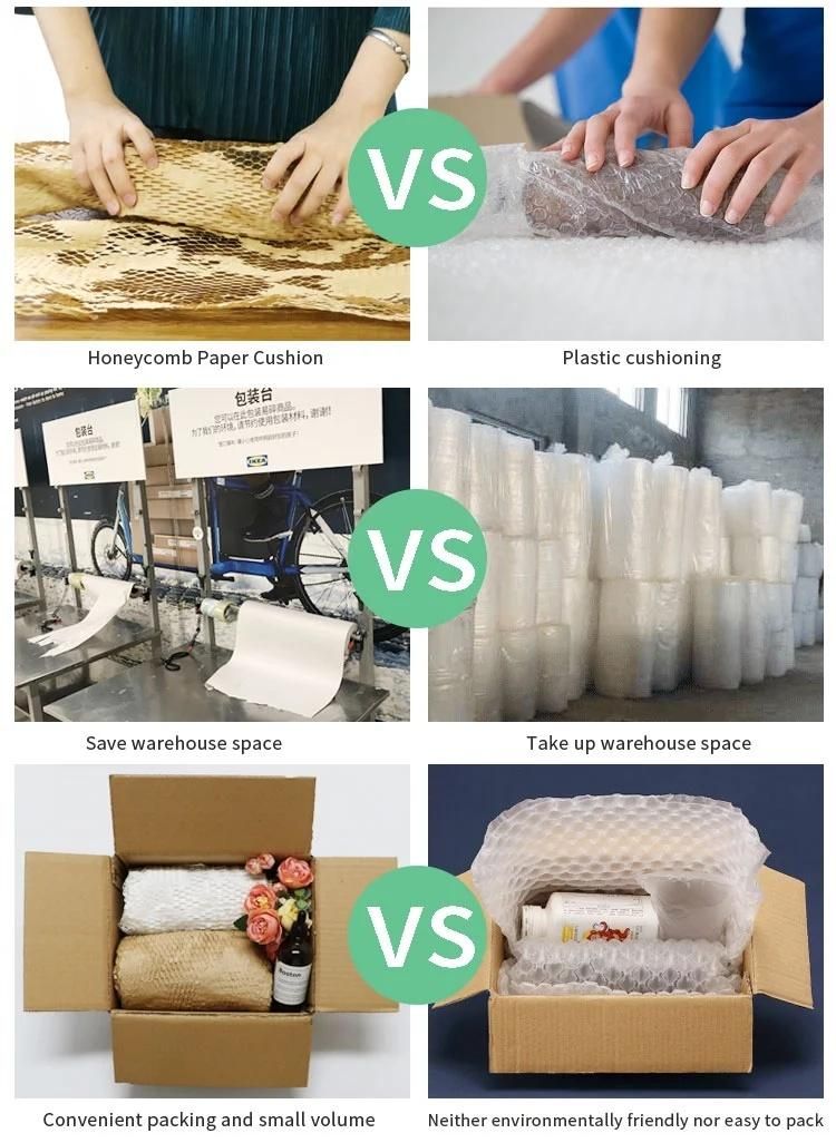 Top Supplier Custom Honeycomb Fiber Paper Cushion Wrap Roll