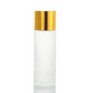 Cosmetic Packaging 120ml Empty Facial Skin Care Bottle with Gold Cap for Toner