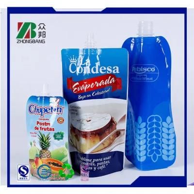 Liquid Packaging Plastic Bag Spout Pouch