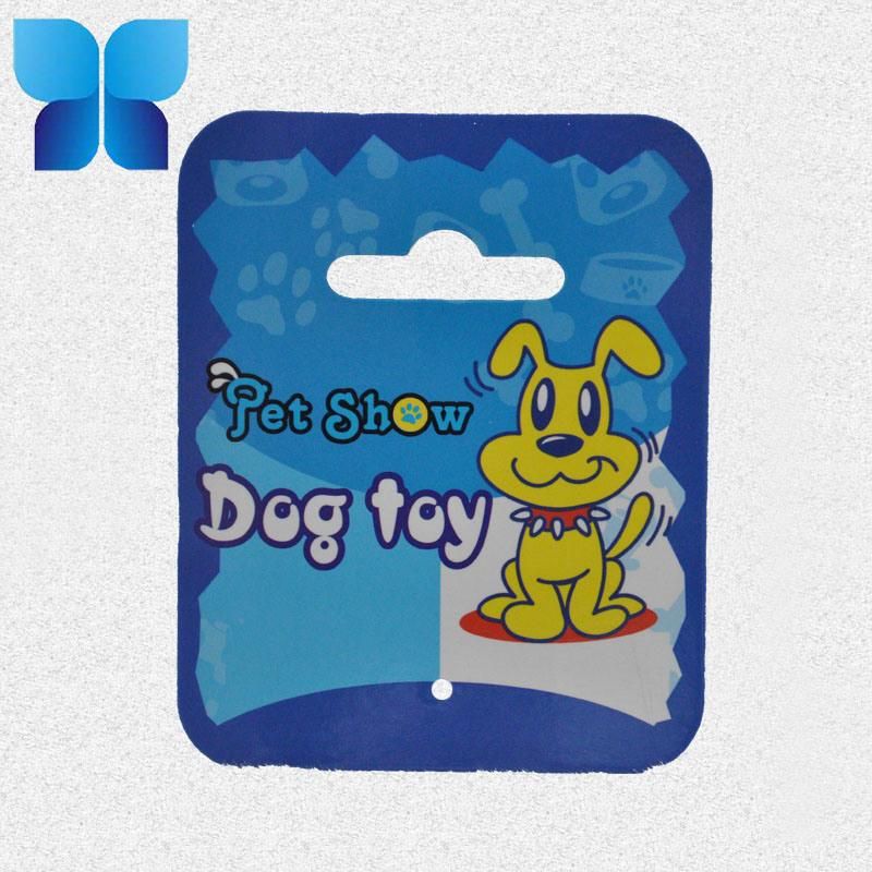 Highy Quality Irregular Shape Hang Tag with Printing
