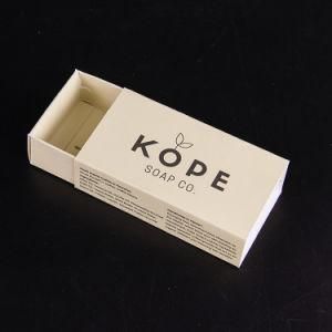 Single Color Printing 350GSM White Cardboard Custom Soap Boxes
