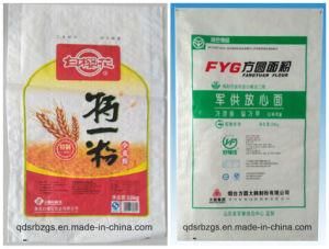 Colorful Printed Plastic PP Woven Bag of Packing Flour