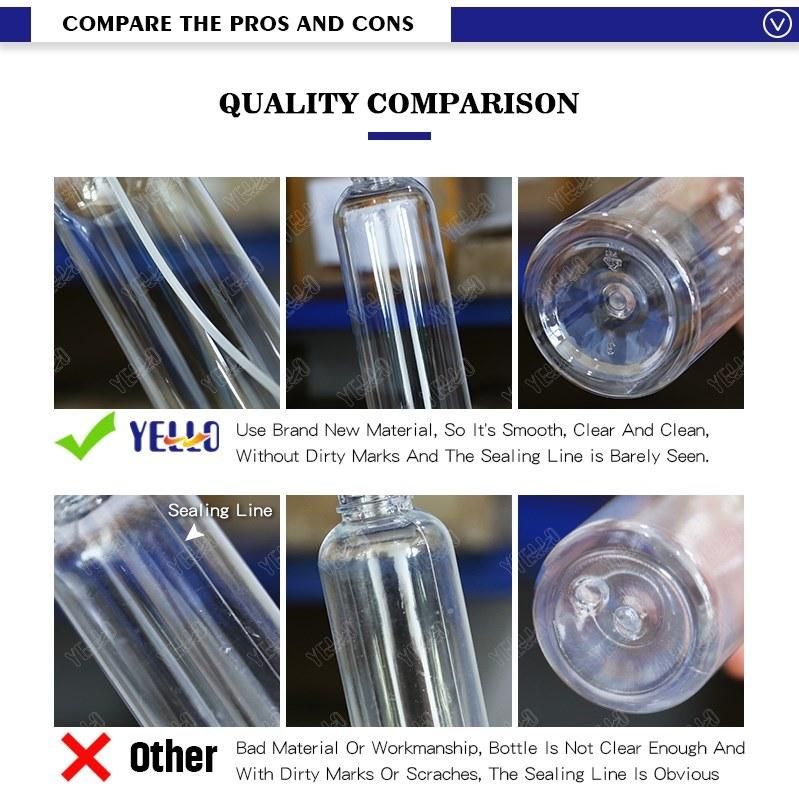 Wholesale Factory Supply Eco Friendly PETG Plastic Small Cute 50ml 60ml Lotion Container